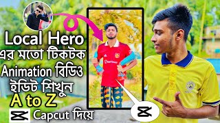 local hero tiktok animation video editing  local hero tiktok video editing  capcut video editing [upl. by Hyacinthe927]