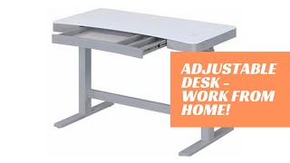 Tresanti adjustable stand up desk to work from home [upl. by Einotna162]