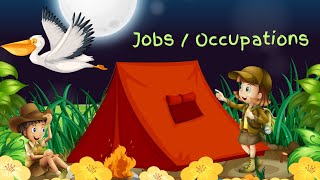 Jobs and Occupations Vocabulary for Kids  Jobs and Occupations for Kids  Professions Lesson [upl. by Aran867]