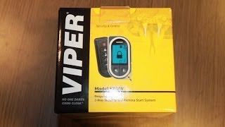 Alarma auto Viper 5901 LC3 v5704 Prezentare Completa Unboxing and full review [upl. by Sokairyk129]