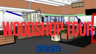 My Woodshop tour in 2024 A Journey Through My Wood Shop [upl. by Bruns468]