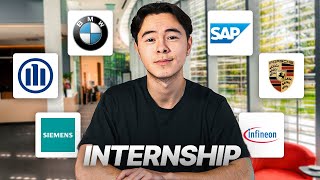 How I Got an Internship in Germany Process and Tips [upl. by Udell]