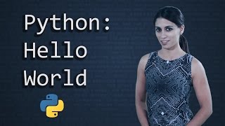 Hello World in Python  Python Tutorial  Python Programming [upl. by Noiramaj]