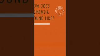 How does dementia sound like [upl. by Botsford]