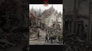 U S Troops in the destructed city of Prüm Germany [upl. by Odrarebe201]