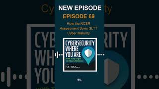 🆕 Episode 69 How the NCSR Assessment Sows SLTT Cyber Maturity cybersecurity podcast [upl. by Opiuuk183]