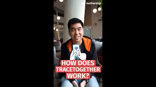 How does Singapores contact tracing app TraceTogether work [upl. by Airdnna]