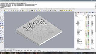 Exploded Axos in Rhino  for landscape architecture [upl. by Adnamas]