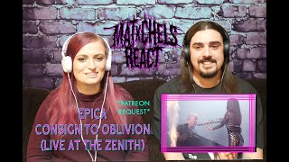 Epica  Consign To Oblivion Live at the Zenith First Time React  Review [upl. by Eremahs374]