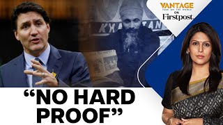 India Blasts Trudeau After He Says Canada Had quotNo Hard Proofquot  Vantage with Palki Sharma [upl. by Parthen]