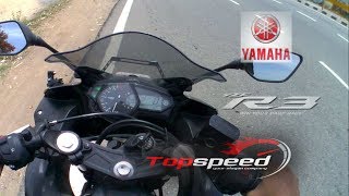 Yamaha R3 TOP SPEED 2017 [upl. by Aliac178]