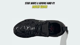 STAR WARS X ADIDAS NMD R1 Darth Vader [upl. by Laekcim]