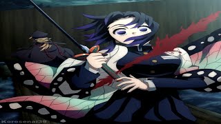 SHINOBU VS DOMA FAN ANIMETION Kimetsu no Yaiba [upl. by Emilie]