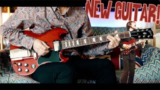 New Guitar Gibson SG Standard 61 DEMO with the Beatles and Badfinger MASHUP [upl. by Bledsoe]