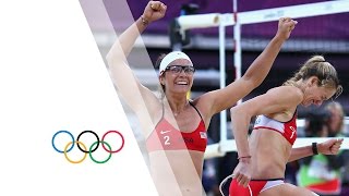 Womens Beach Volleyball SemiFinals  USA v CHN  London 2012 Olympics [upl. by Congdon469]