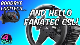 Upgrade Day Fanatec CSL DD has joined the chat Failed 1st impressions [upl. by Axela]