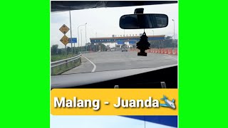 Toll MALANG  JUANDA🛩 [upl. by Catlin46]