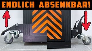 😱 ENDLICH 🔥 Absenkbare Schwerlastrollen für Deine Werkbank [upl. by Becket]