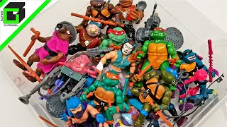 TMNT Classic Reissue Complete Set Both Packs Leonardo Raphael Michaelangelo Donatello more [upl. by Quintus]