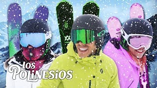 ESQUIAMOS POR PRIMERA VEZ  POLINESIOS VLOGS [upl. by Netsud]