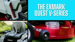 Quest VSeries Electric Zeroturn Mower  Exmark [upl. by Lia229]