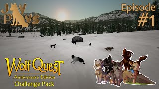 Challengers Rising  WolfQuest Challenge Pack Multiplayer Collab 1 [upl. by Rosmarin579]