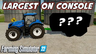 Largest Capacity Tipper Trailer For Console  Farming Simulator 22 [upl. by Eillor]