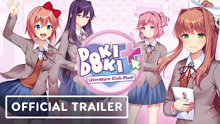 Doki Doki Literature Club Plus  Official Exclusive Announcement Trailer  Summer of Gaming 2021 [upl. by Tatiana]