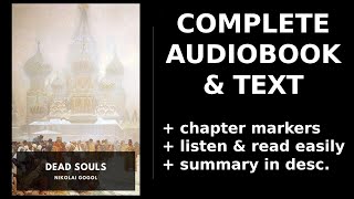 Dead Souls 22 🥇 By Nikolai Gogol FULL Audiobook [upl. by Eeram203]