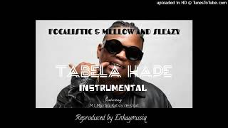 Focalistictabela hape instrumental ft mellow and sleazy MJ Myztro and Kabza de small [upl. by Petracca]