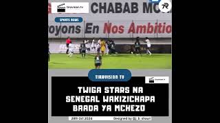 Ona Twiga stars walivochapana makonde na Senegal diamondplatnumz football funny millardayo [upl. by Akenahs]