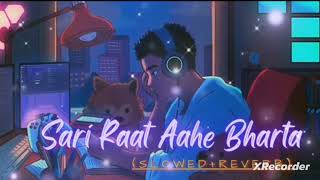 Mann Mera  Bollywood Lofi Flip  Sari Raat aahe Bharta  Sad Rimex  pal pal yaadon mein marta [upl. by Osner472]