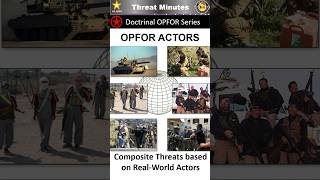 OPFOR Actor Types  ThreatMinutes [upl. by Lamok732]