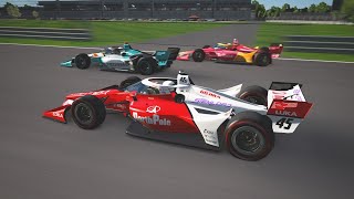 IndyCar Offline Shenanigans Full Onboard Race [upl. by Assena230]