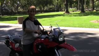 2011 BMW G650GS Review  A valuepriced BMW with a utilitarian heart [upl. by Leonora261]