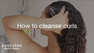 How to Shampoo amp Cowash Curly Hair  Bouclème Back To Basics [upl. by Burbank]