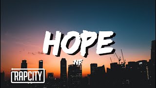 NF  HOPE Lyrics [upl. by Wolfgram]