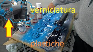 Verniciatura plastiche interne ed esterne a bomboletta [upl. by Nallak953]