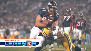 Ed McCaffreys top three moments in Denver  Broncos Legends [upl. by Nayllij]