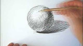 drawing ball  how to draw a sphere [upl. by Rennerb]