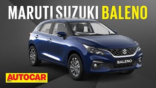 Maruti Suzuki Baleno  First Look  Autocar India [upl. by Werdnael]