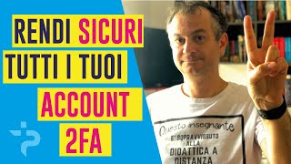 Guida Google Authenticator per lautenticazione a due fattori Tutorial italiano [upl. by Annatnas345]