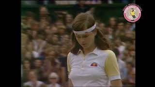 Wimbledon  Hana Mandlikova florilege 19801986 vs Goolagong Turnbull Navratilova Durie Evert [upl. by Duile]