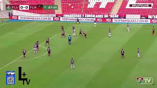 Fluminense 1x2 Flamengo  Carioca 2020 1º jogo final  Melhores momentos e gols [upl. by Sladen615]