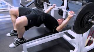 POWERLIFTING BASICS  BENCH PRESS  972013 [upl. by Gypsy]