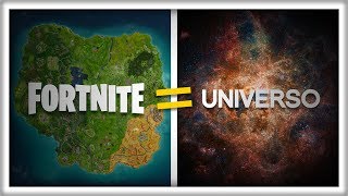 Si el Universo fuera del Tamaño del FORTNITE [upl. by Secundas]