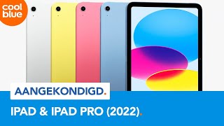 Apple iPad amp iPad Pro 2022  Aangekondigd [upl. by Saxena]