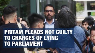 Pritam Singh pleads not guilty to charges of lying to Parliament about Raeesah Khan case [upl. by Curcio]