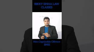 AJS Exam Preparation  Non cognizable offence  BNSS shorts [upl. by Gault]