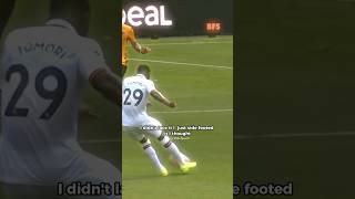 Fikayo Tomori Retells His Super First Goal For Chelsea shorts football soccer [upl. by Gordan464]